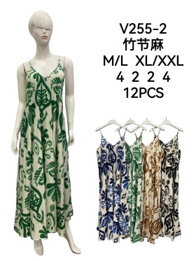 Sukienki damskie , size m-2xl, paczka 12szt,mix kolor