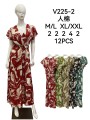 Sukienki damskie , size m-2xl, paczka 12szt,mix kolor