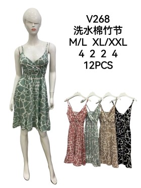Sukienki damskie , size m-2xl, paczka 12szt,mix kolor