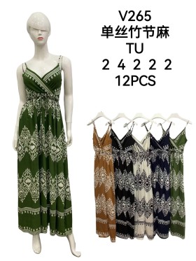 Sukienki damskie , size m-2xl, paczka 12szt,mix kolor