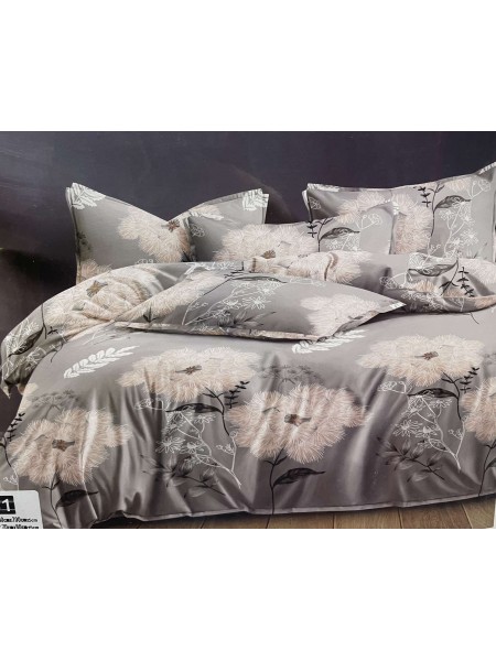 Komplet pościeli 100% satyna - bawełna  3 Częściowy  Rozmiar : 160/200cm