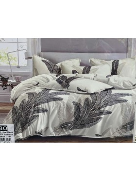 Komplet pościeli 100% satyna - bawełna  3 Częściowy  Rozmiar : 160/200cm