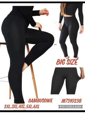 Legginsy damskie ,bigsize 2-6xl ,paczka 12szt , 1 kolor