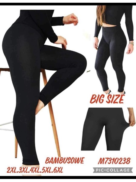 Legginsy damskie ,bigsize 2-6xl ,paczka 12szt , 1 kolor