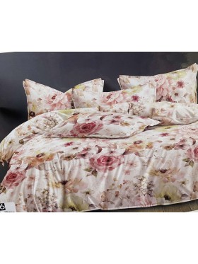 Komplet pościeli 100% satyna - bawełna  3 Częściowy  Rozmiar : 160/200cm