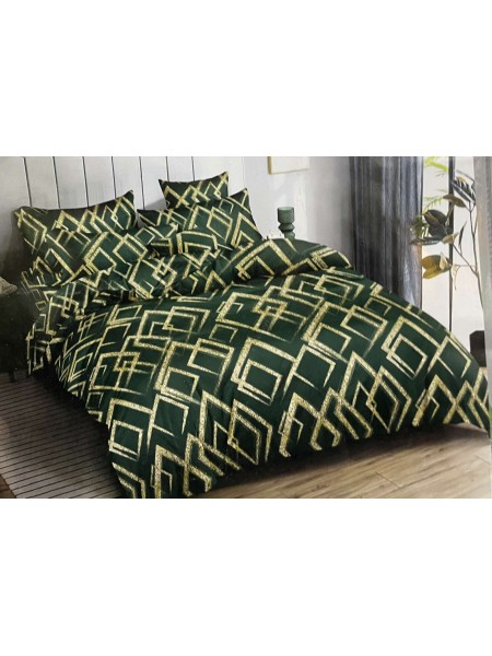 Komplet pościeli 100% satyna - bawełna  3 Częściowy  Rozmiar : 160/200cm
