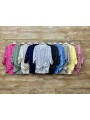 Bluzki damskie wloskie, size uni, paczka 6szt,mix kolor