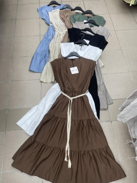 Sukienki damskie Włoski ,size uni  ,paczka 6szt mix kolor