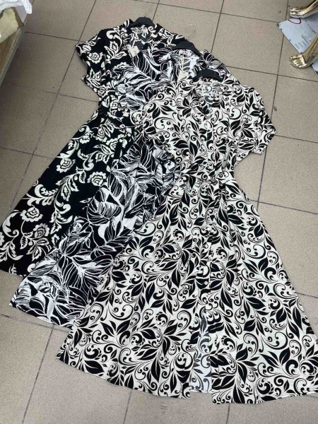 Sukienki damskie Włoski ,size uni  ,paczka 6szt mix kolor