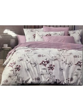 Komplet pościeli 100% satyna - bawełna  3 Częściowy  Rozmiar : 200/220cm