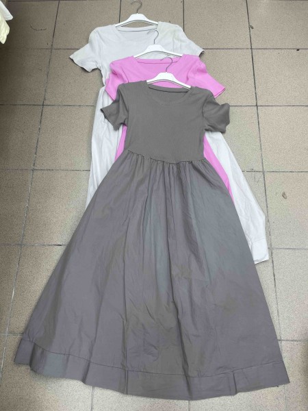 Sukienki damskie Włoski ,size uni  ,paczka 6szt mix kolor