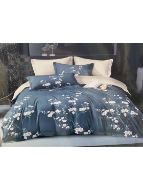 Komplet pościeli 100% satyna - bawełna  3 Częściowy  Rozmiar : 200/220cm