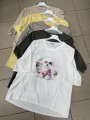 Bluzki damskie Włoskie , Size uni,paczka 6szt,mix kolor