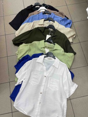 Koszule damskie Włoski ,size uni, paczka 6szt mix kolor