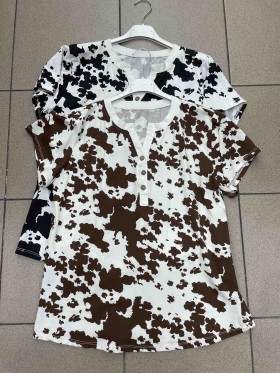 Bluzki damskie Włoskie , Size uni,paczka 6szt,mix kolor