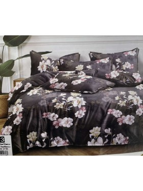 Komplet pościeli 100% satyna - bawełna  3 Częściowy  Rozmiar : 200/220cm