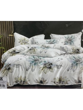 Komplet pościeli 100% satyna - bawełna  3 Częściowy  Rozmiar : 200/220cm