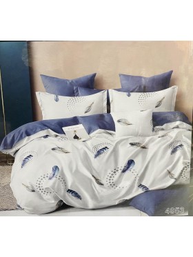 Komplet pościeli 100% satyna - bawełna  3 Częściowy  Rozmiar : 200/220cm
