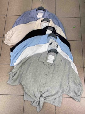 Koszule damskie Włoski ,size uni, paczka 6szt mix kolor