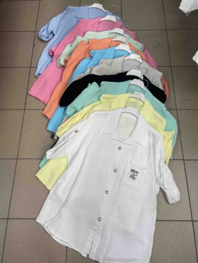 Koszule damskie Włoski ,size uni, paczka 6szt mix kolor