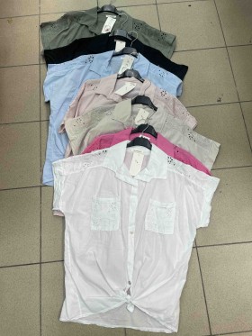 Koszule damskie Włoski ,size uni, paczka 6szt mix kolor