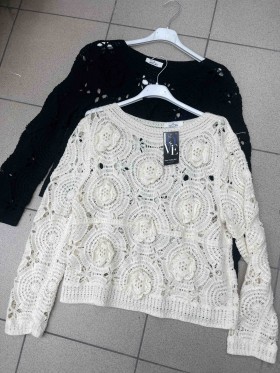Bluzki damskie Włoskie , Size uni,paczka 6szt,mix kolor