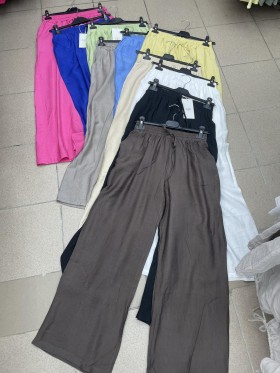 Spodnie damskie Włoski, size uni, paczka 6szt, mix kolor