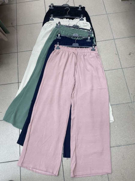 Spodnie damskie Włoski, size uni, paczka 6szt, mix kolor