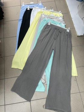 Spodnie damskie Włoski, size uni, paczka 6szt, mix kolor