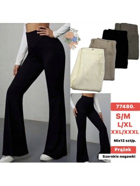 Spodnie damskie ,size s-3xl ,paczka 12szt , mix kolor