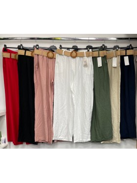Spodnie damskie Włoski, size uni, paczka 6szt, mix kolor