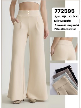 Spodnie damskie ,size s-2xl ,paczka 12szt , mix kolor