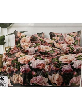 Komplet pościeli 5D 100% satyna - bawełna  4 Częściowy  Rozmiar : 160/200cm