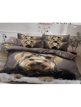 Komplet pościeli 5D 100% satyna - bawełna  4 Częściowy  Rozmiar : 160/200cm