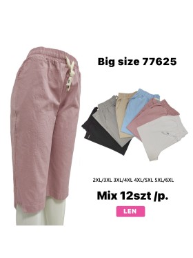 Spodenki damskie ,bigsize 2-6xl ,paczka 12szt , mix kolor