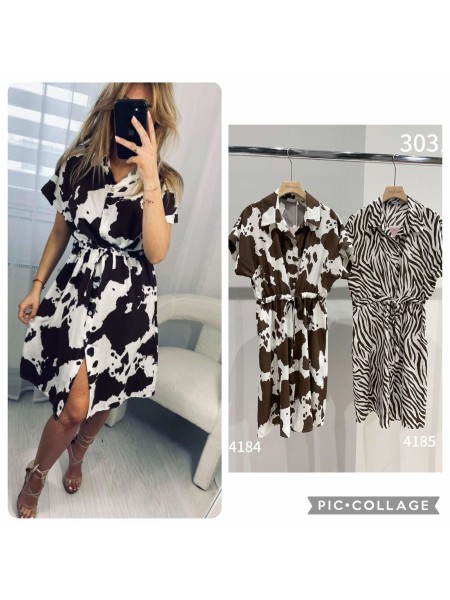 Sukienki damskie wloskie, size uni, paczka 6szt,mix kolor