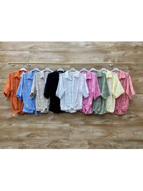 Bluzki damskie wloskie, size uni, paczka 6szt,mix kolor
