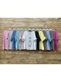 Bluzki damskie wloskie, size uni, paczka 6szt,mix kolor
