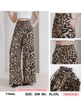 Spodnie damskie ,size m-2xl ,paczka 12szt , mix kolor