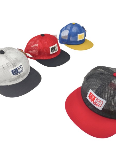 Czapka z daszkiem Dziecięce , paczka 12szt mix kolor