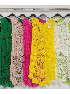 Sukienki damskie Włoski ,size uni  ,paczka 6szt mix kolor