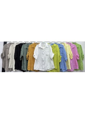 Koszule damskie wloskie, size uni, paczka 6szt,mix kolor