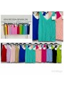 Bluzki damskie wloskie, size uni, paczka 6szt,mix kolor