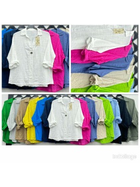 Bluzki damskie wloskie, size uni, paczka 6szt,mix kolor