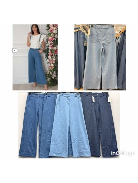 Spodnie damskie wloskie, size uni, paczka 6szt,mix kolor