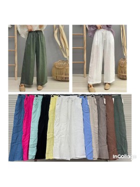 Spodnie damskie wloskie, size uni, paczka 6szt,mix kolor
