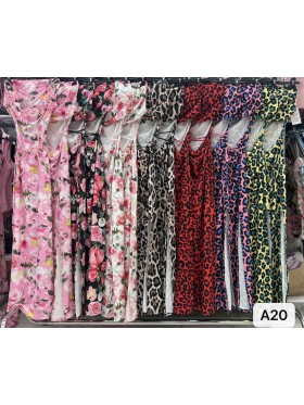 Sukienki damskie wloskie, size uni, paczka 6szt,mix kolor