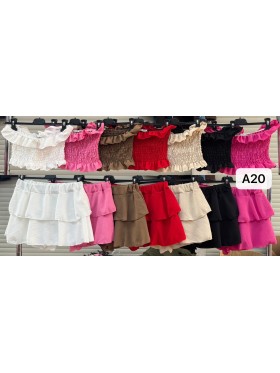 Komplety damskie wloskie, size uni, paczka 6szt,mix kolor