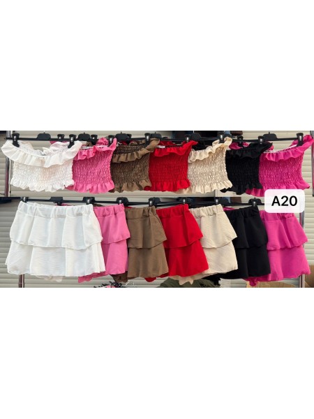 Komplety damskie wloskie, size uni, paczka 6szt,mix kolor