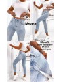 Jeansy damska M'sara ,size XS-xl,paczka 10szt ,